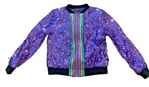 Jojo Siwa Jacket Girls Medium 7/8 - Super Shiny and Adorable - Picture 1 of 7