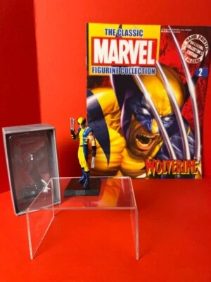 Figura de plomo Wolverine (#2) Eaglemoss Classic Marvel Collection con cargador Foto 1 de 3