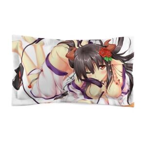  Demon Waifu Hentai Anime Microfiber White Pillow Sham