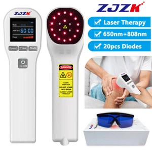 880mW Medical Grade Laser Therapy for Pain Red Light Treatment For Humans Pets - Picture 1 of 12