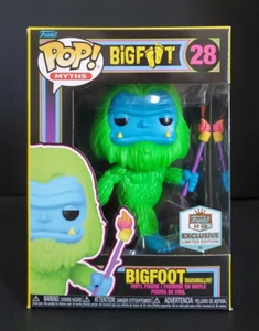 Funko Pop! Bigfoot Black Light #28 Funko HQ exclusivo de la tienda - Imagen 1 de 6