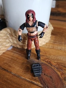 Figura de colección GI Joe Zartan con mochila y pecho accesorios limpio sin romper - Imagen 1 de 16