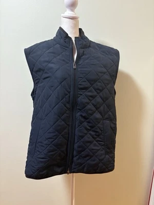 Magaschoni Chaleco Acolchado Cremallera Vellón Enlace Azul Oscuro XL Foto 1 de 4