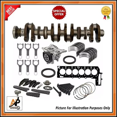 FOR BMW X3 X4 X5 X6 40D 3.0 D N57 D30 N57D30B CRANKSHAFT(8 WEB) & REBUILT PARTS - Image 1 of 4
