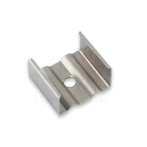 STAFFA IN METALLO PER IL FISSAGGIO DEL PROFILO PER LED RETTANGOLARE - Foto 1 di 4