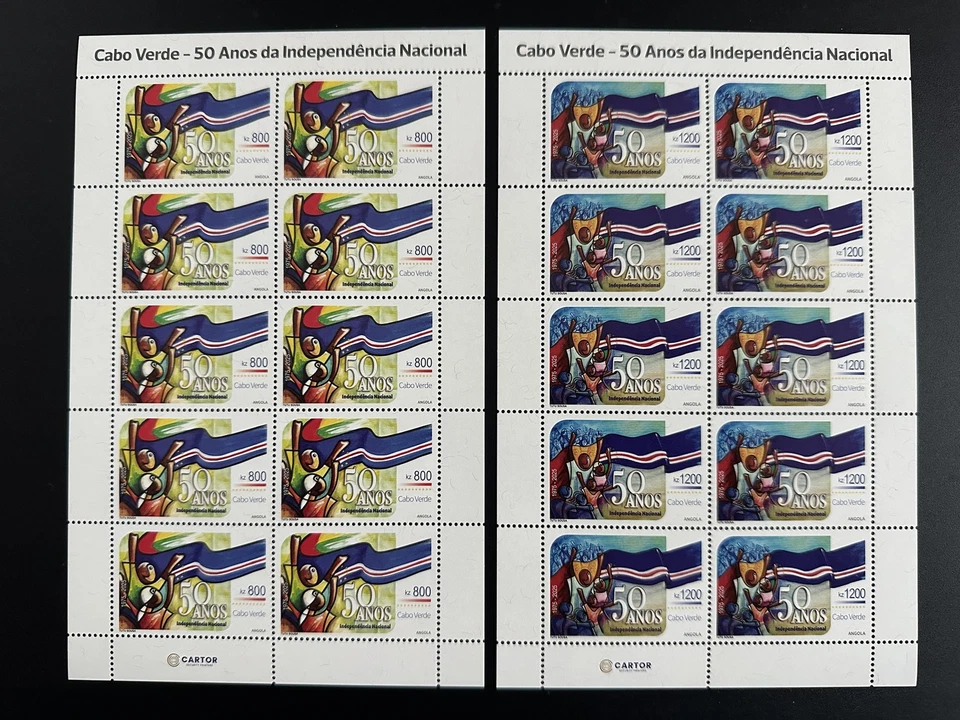 Angola 2025 Mi. ? M/S 50 Anos Independencia Nacional Emission commune - Photo 1/1