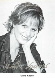 Ulrike Kriener - Autogrammkarte - Schauspielerin - TV-National - Picture 1 of 2