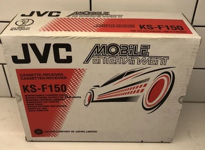 JVC KS-F150 Car Stereo cassette, Retro New In Box BK77 - Image 1 of 4