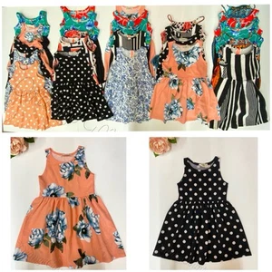 Wholesale Resell Lot Bulk Kids Summer Dresses 25pc. Lot Size 3-12 $2.40pc Girls - Picture 1 of 24
