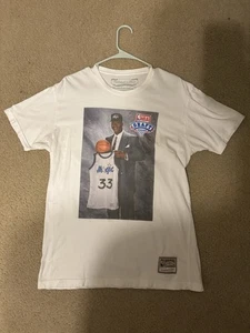Shaquille O’Neal Draft Night T-Shirt Mens Large White NBA Magic Mitchell & Ness - Picture 1 of 7