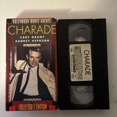 Charade VHS 1994 Hollywood Greats Collector’s Edition Classic Thriller – Charity - Image 1 of 2