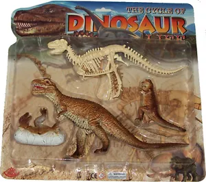 AAA 32127 Lebenszyklus von Tyrannosaurus Rex Dinosaurier Set Spielzeug Modell Replik - Neu in Verpackung - Bild 1 von 1