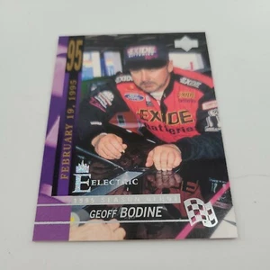 Tarjeta de carreras eléctrica Nascar 1995 Upper Deck Geoff Bodine #233 - Imagen 1 de 2