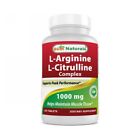 L-Arginine L-Citrulline 1000 mg 120 Tabs By Best Naturals