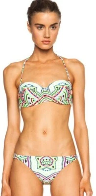 Conjunto de biquíni Mara Hoffman Estrada com aro superior e parte inferior reversível G - Imagem 1 de 4