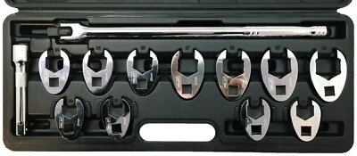 Welzh Werkzeug Crowfoot Flare Nut Wrench Spanner Set 1/2"Dr 20-32mm 4029-WW - Image 1 of 4