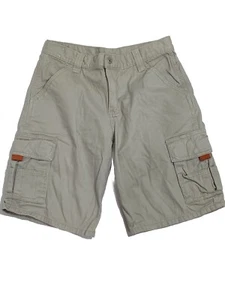 Wrangler Hero Originals Cargo Shorts 10 Husky Khaki Beige - Picture 1 of 21