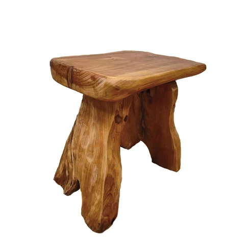 Solid Cedar Wood Stool Chair Plant Flower Stand Cover