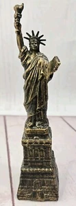 Vintage Statue of Liberty Coin Bank with Stopper Hong Kong 7" tall - Picture 1 of 12