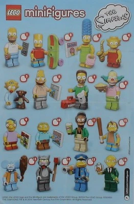 LEGO® Figuren Simpsons - 71005 - Auswahl - NEU/OVP oder ZIP Tüte - Bild 1 von 3