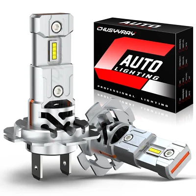 For 2016-2019 Mercedes-Benz GLE400 - 2x H7 White 6000K LED Headlight Bulbs - Image 1 of 4