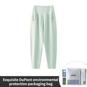 Summer Boys Girls Antibacterial Mite Proof Kid's Pants New Breathable Home Pants - Picture 1 of 18