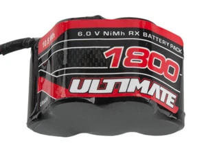 Ultimate RC NiMh Akku 6.0V 1800mAh Empfänger JR Stecker Hump - Bild 1 von 3