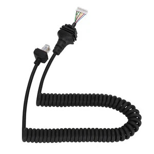 Handheld Radio Mic Microphone Cord Speaker Cable For ICOM HM152/HM154 IC F121/S - Zdjęcie 1 z 8