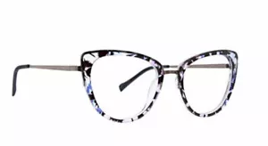 Vera Bradley Belinda Plum Pansies 5119 51mm Eyeglasses JZ - Picture 1 of 1