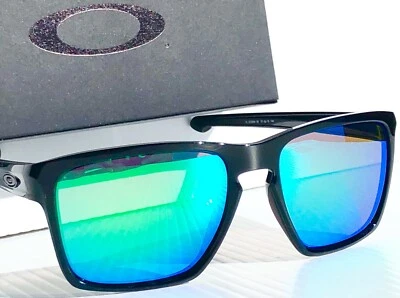 Oakley SLIVER XL Shiny Black POLARIZED Galaxy JADE 2 lens set Sunglass 9341-05 - Image 1 of 4