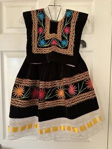 Tehuana Dress for little Girl Mexican - Picture 1 of 4