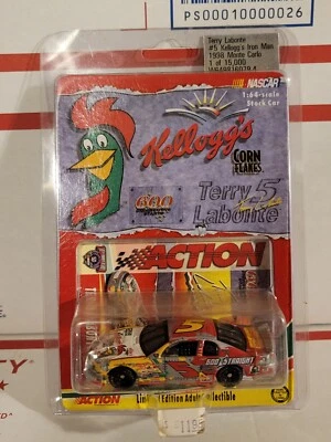 Acción 1/64 Terry Lobonte Kelloggs Iron Man 600 Arranques 1998 COMO NUEVO ESTADO NUEVO Foto 1 de 3