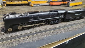 BRASS KEY/SAMHONGSA U.P. 4-8-4 #8444 CUSTOM SERIES #14 DISPLAY MODEL EX.CD. - Picture 1 of 9