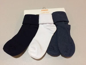 NWT Gymboree Boy Socks 3 pair pack Foldover S,M,L - Picture 1 of 1