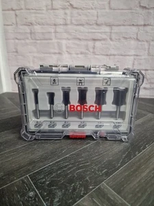 Bosch Set di punte per router 6 pezzi 1/4" nuove #M - Foto 1 di 3