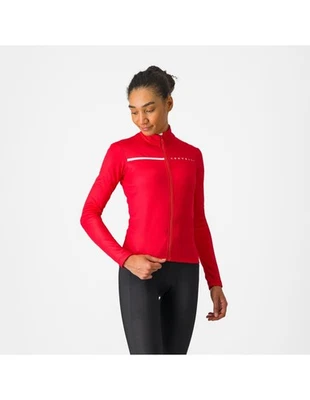 CASTELLI SINERGIA 2 WOMEN LONG SLEEVE CYCLING JERSEY - ROAD BIKE / FULL ZIP - Image 1 of 4