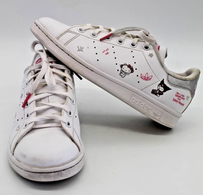 Sapatos femininos Hello Kitty And Friends Stan Smith collab Adidas 4 Kuromi - Imagem 1 de 4
