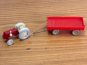 DDR Haufe KG Traktor Famulus mit Anhänger (1:87/ H0) - Bild 1 von 3