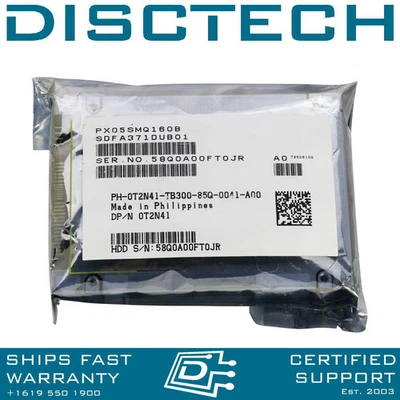 Dell Compellent T2N41 Toshiba PX05SMQ160B SDFA381DUB01 1.6TB 2.5in SAS SSD - Image 1 of 4