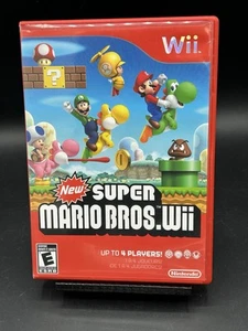 New Super Mario Bros. Wii (Nintendo Wii) komplett mit Handbuch - Bild 1 von 8