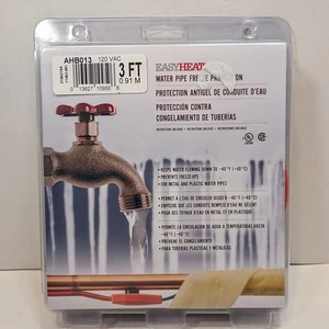 Nuevo Easy Heat AHB-013 Válvula de clima frío y cable de calefacción de tubería 3/8 en 1-1/2 pulgadas - Imagen 1 de 2