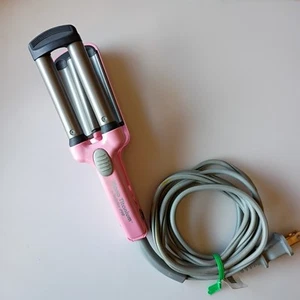 Babyliss Pro Mini Travel Waver Babnt3350pk Nano Titanium Pink 120-240 V AC 65W - Bild 1 von 9