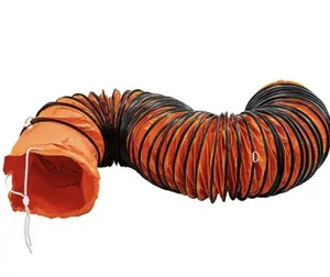 Vevor 25 ft. Länge flexibler HLK-Kanalschlauch PVC für 10 Zoll Allzweckgebläse - Bild 1 von 8