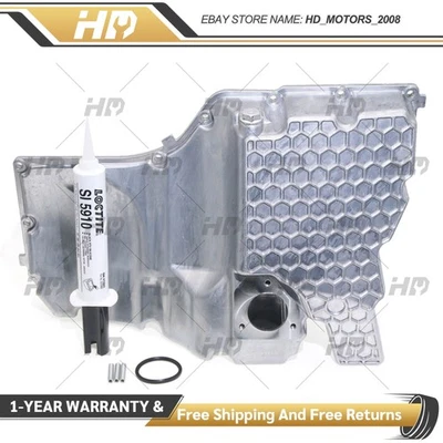 Aluminium Lower Engine Oil PAN 06L103598R Fits VW Touareg AUDI A4 A5 A6 Q5 2.0T Foto 1 de 4