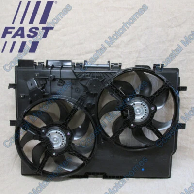 Se adapta a los ventiladores de radiador bóxer relé Fiat Ducato Citroen Relé Peugeot (06-On) 1342689080 Foto 1 de 4
