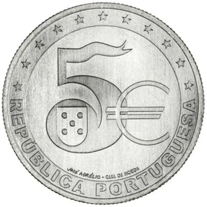 PORTUGAL 5 euro 2022 S/C - 20 años del euro - Bild 1 von 2