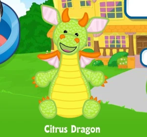 Webkinz Classic Citrus Dragon May POTM Pet of the Month Code Only - Photo 1/3