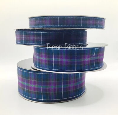 Pride of Scotland Modern Tartan Ribbon~Choice of Widths/Lengths~Free Postage - Image 1 of 4