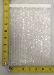 50 5 1/2 x 8 1/2 Double-Wall Clear Self-Sealing Protective Bubble Out Pouches - Picture 1 of 1