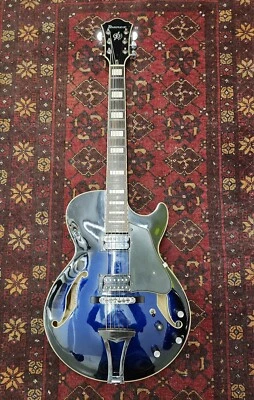 Ibanez Artcore AG75-TBS Electric Guitar , Blue Black,  w/ Seymour Duncan Pickups - Image 1 of 4